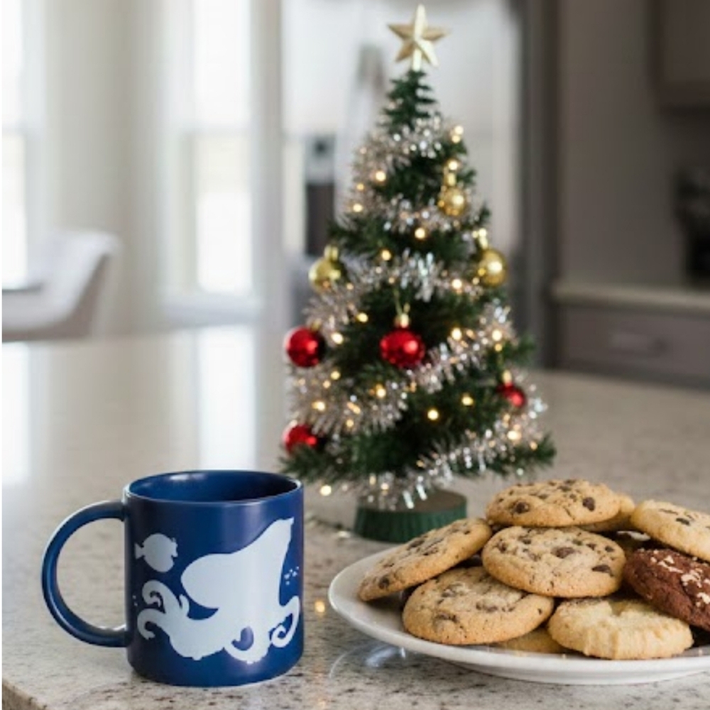 Disney Pixar Blue Finding Dory Small Coffee Mug Cup